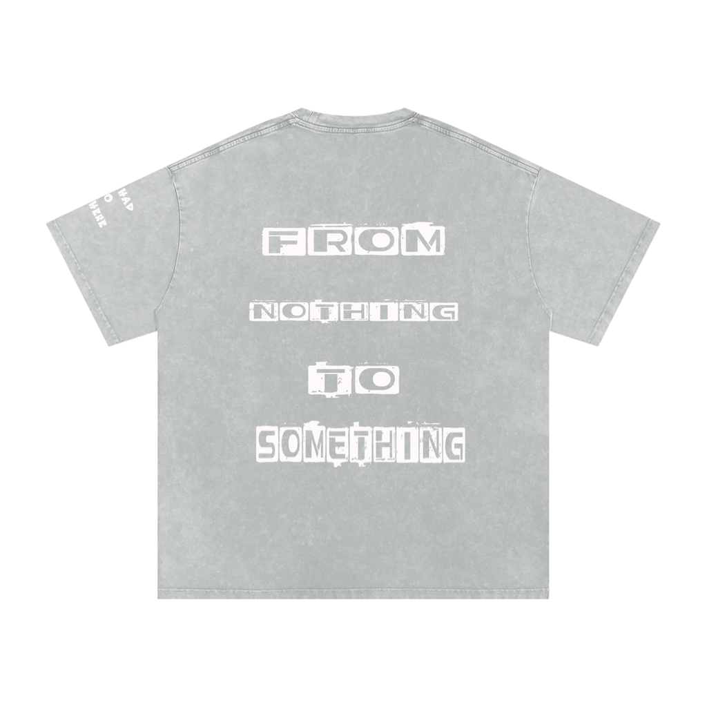 BBS Snow Washed Oversized Cotton T-Shirt