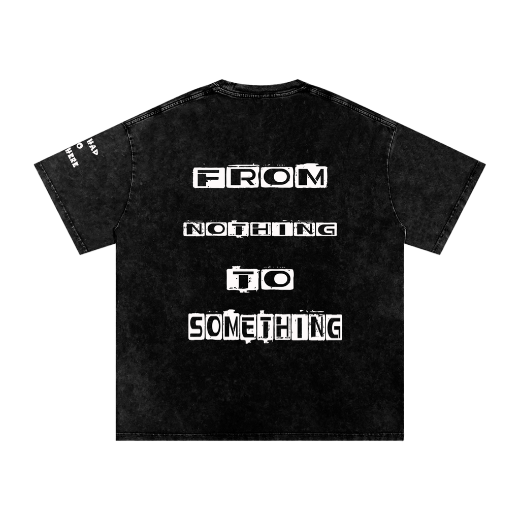 BBS Snow Washed Oversized Cotton T-Shirt